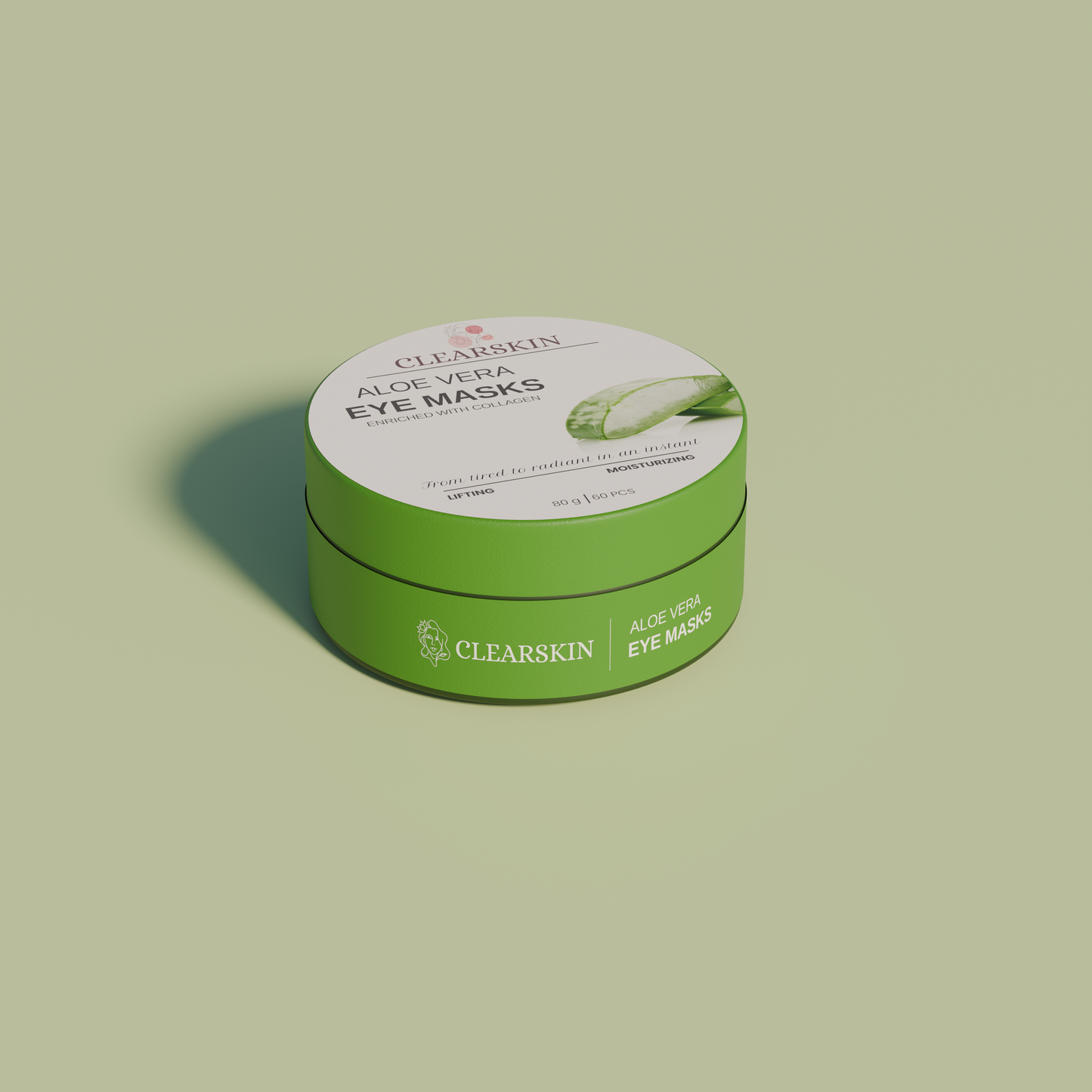 Aloe Vera & Collagen Eye masks